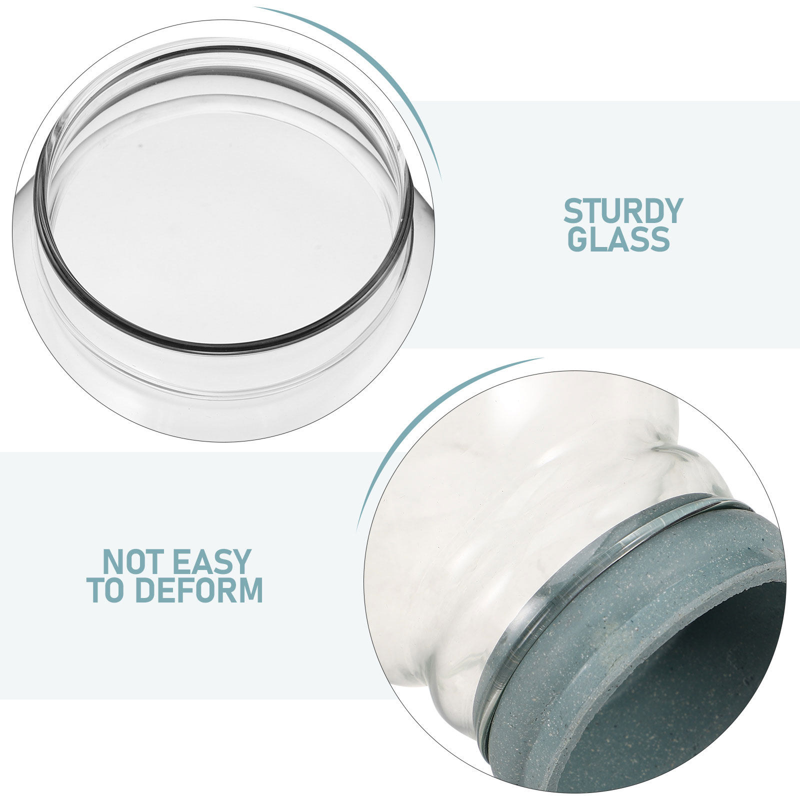 2個入りクリアガラス製スノードーム、厚みのある透明ドーム、ゴ - Plastic Dome Clear のレビューと価格