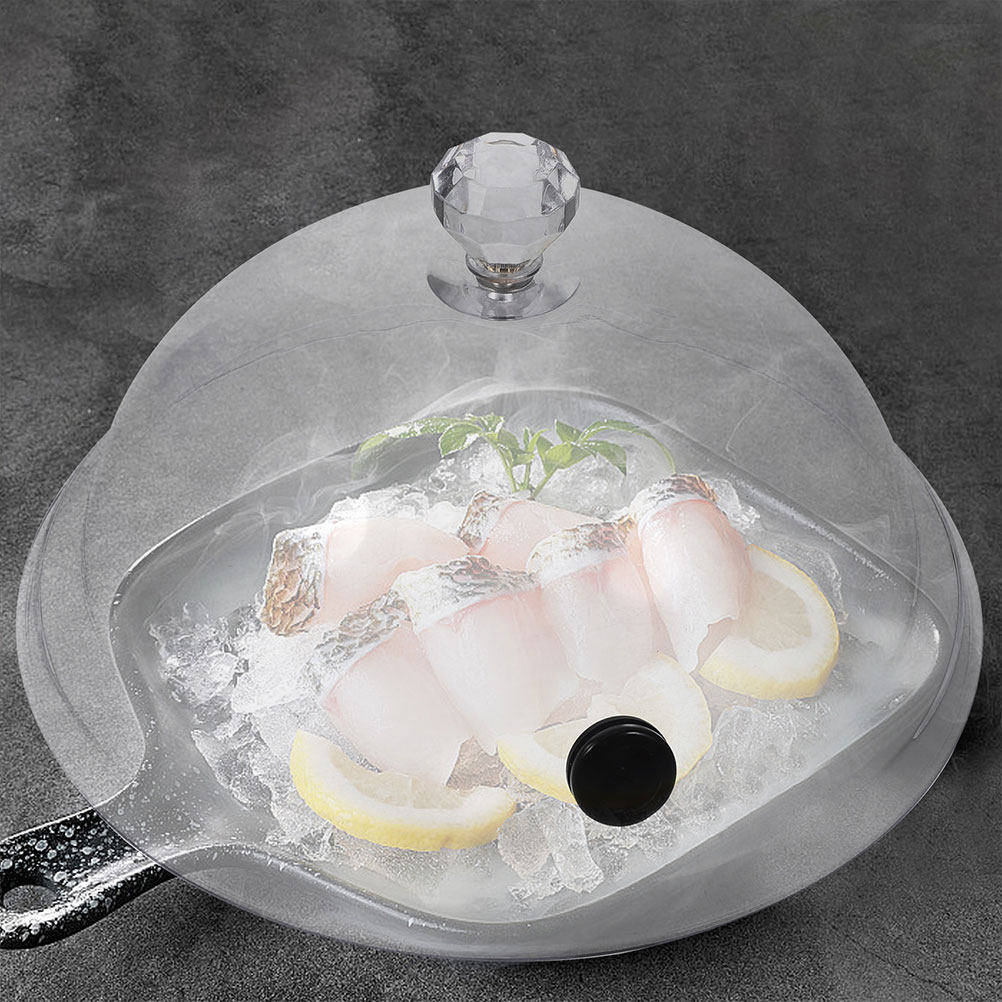 2個入り喫煙用ドーム型アクリルカバー 保護蓋 透明フードドー - Plastic Dome Clear のレビューと価格